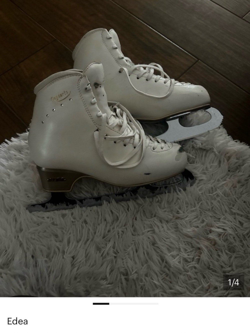 Women's White Ice Skates - Classic Training Boot